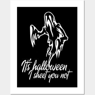 Halloween Ghost Shirt Funny Ghost Face Halloween Posters and Art